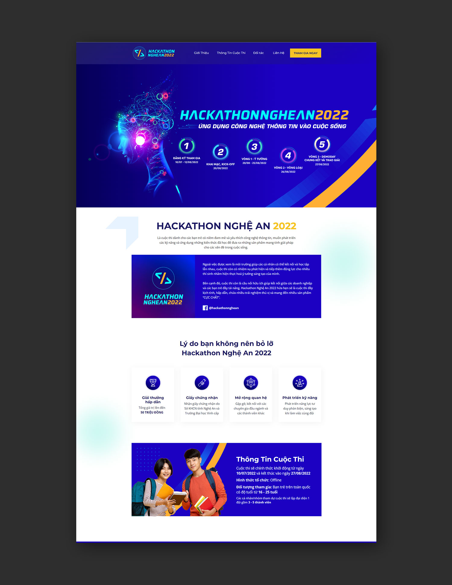 Hackathon Nghệ An 2022 | Hackathonnghean.vn